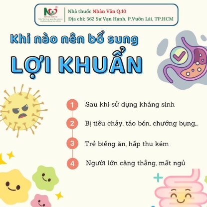 Picture for blog post HIỂU ĐÚNG VỀ LỢI KHUẨN – KHI NÀO NÊN BỔ SUNG