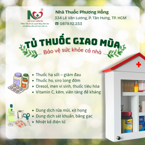 Picture for blog post TỦ THUỐC GIA ĐÌNH CẦN GÌ ĐỂ ĐÓN GIAO MÙA AN TOÀN?