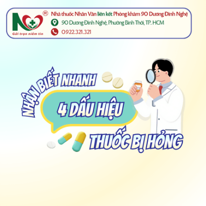 Picture for blog post 🚨 NHẬN BIẾT NHANH 4 DẤU HIỆU THUỐC BỊ HỎNG 🚨