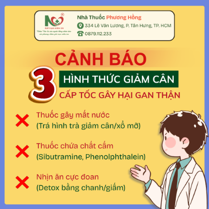 Picture for blog post CẢNH BÁO 3 HÌNH THỨC GIẢM CÂN CẤP TỐC GÂY HẠI GAN THẬN