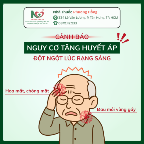 Picture for blog post CẢNH BÁO NGUY CƠ TĂNG HUYẾT ÁP ĐỘT NGỘT LÚC RẠNG SÁNG