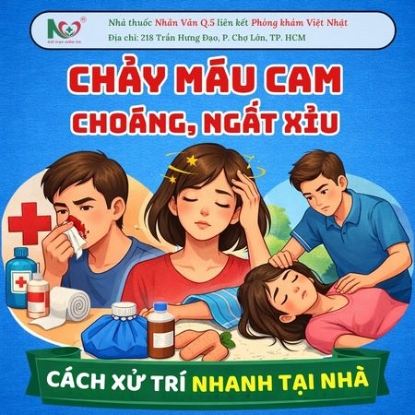 Picture for blog post CHẢY MÁU CAM, CHOÁNG, NGẤT XỈU: CÁCH XỬ TRÍ NHANH TẠI NHÀ