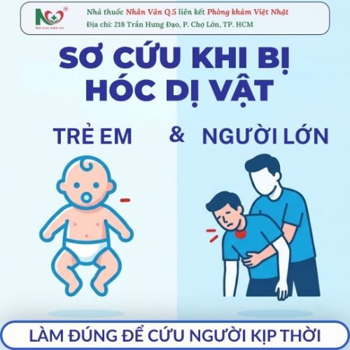 Picture for blog post Sơ cứu khi bị hóc dị vật - Làm đúng để cứu người kịp thời