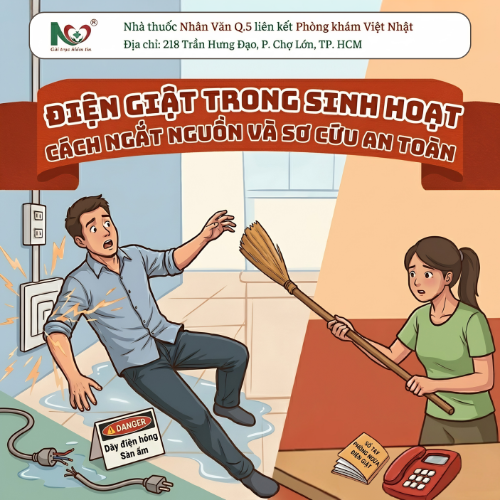 Picture for blog post ĐIỆN GIẬT TRONG SINH HOẠT: CÁCH NGẮT NGUỒN VÀ SƠ CỨU AN TOÀN