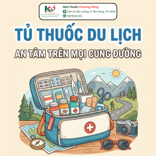 Picture for blog post CẨM NANG SỨC KHỎE: TỦ THUỐC DU LỊCH - AN TÂM TRÊN MỌI CUNG ĐƯỜNG