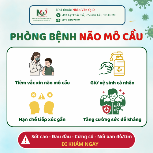 Picture for blog post PHÒNG BỆNH NÃO MÔ CẦU NHƯ THẾ NÀO?