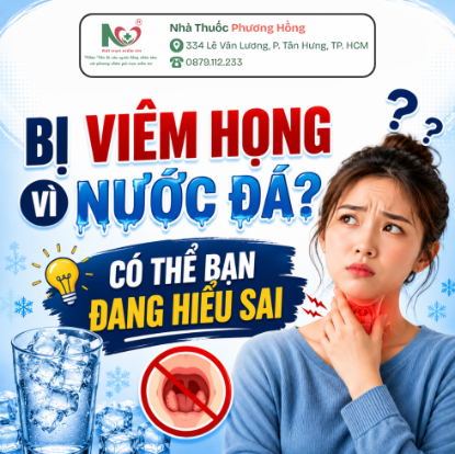 Picture for blog post BỊ VIÊM HỌNG VÌ NƯỚC ĐÁ? CÓ THỂ BẠN ĐANG HIỂU SAI