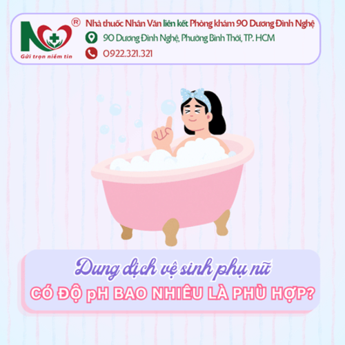 Picture for blog post DUNG DỊCH VỆ SINH PHỤ NỮ CÓ ĐỘ PH BAO NHIÊU LÀ PHÙ HỢP? 