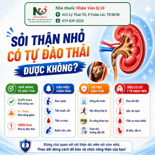 Picture for blog post SỎI THẬN NHỎ CÓ TỰ ĐÀO THẢI ĐƯỢC KHÔNG?