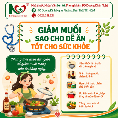Picture for blog post GIẢM MUỐI SAO CHO DỄ ĂN, TỐT CHO SỨC KHỎE? 