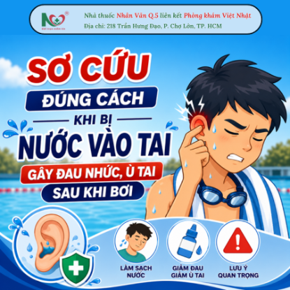 Picture for blog post Sơ Cứu Đúng Cách Khi Bị Nước Vào Tai Gây Đau Nhức, Ù Tai Sau Khi Bơi
