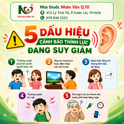 Picture for blog post 5 DẤU HIỆU CẢNH BÁO THÍNH LỰC ĐANG SUY GIẢM – ĐỪNG CHỦ QUAN!