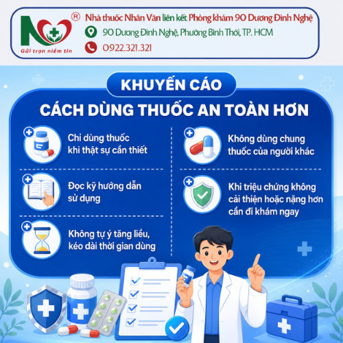 Picture for blog post LẠM DỤNG THUỐC – MỐI NGUY ÂM THẦM TỪ THÓI QUEN TƯỞNG NHƯ VÔ HẠI