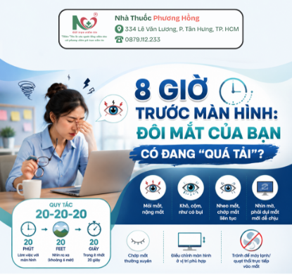 Picture for blog post 8 TIẾNG TRƯỚC MÀN HÌNH: ĐÔI MẮT CỦA BẠN CÓ ĐANG “QUÁ TẢI”?