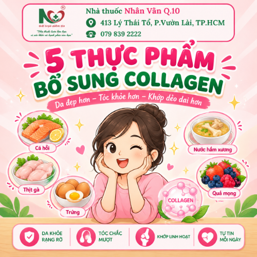 Picture for blog post 5 THỰC PHẨM BỔ SUNG COLLAGEN TỰ NHIÊN CHO LÀN DA TƯƠI TRẺ VÀ SĂN CHẮC