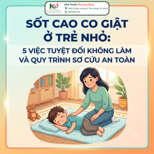 Picture for blog post SỐT CAO CO GIẬT Ở TRẺ NHỎ: 5 VIỆC TUYỆT ĐỐI KHÔNG LÀM VÀ QUY TRÌNH SƠ CỨU AN TOÀN